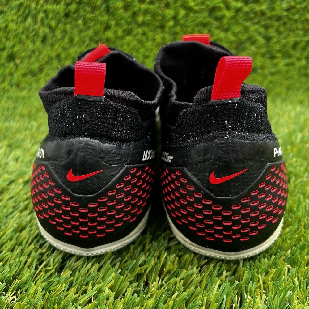 Nike Cleats Youth Size 4Y Phantom Vision 2 Elite FG DF Laser Crimson Black
